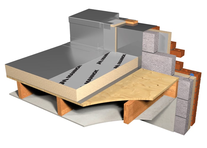 Insulating A Flat Roof With Timber Deck - Mannok Insulation